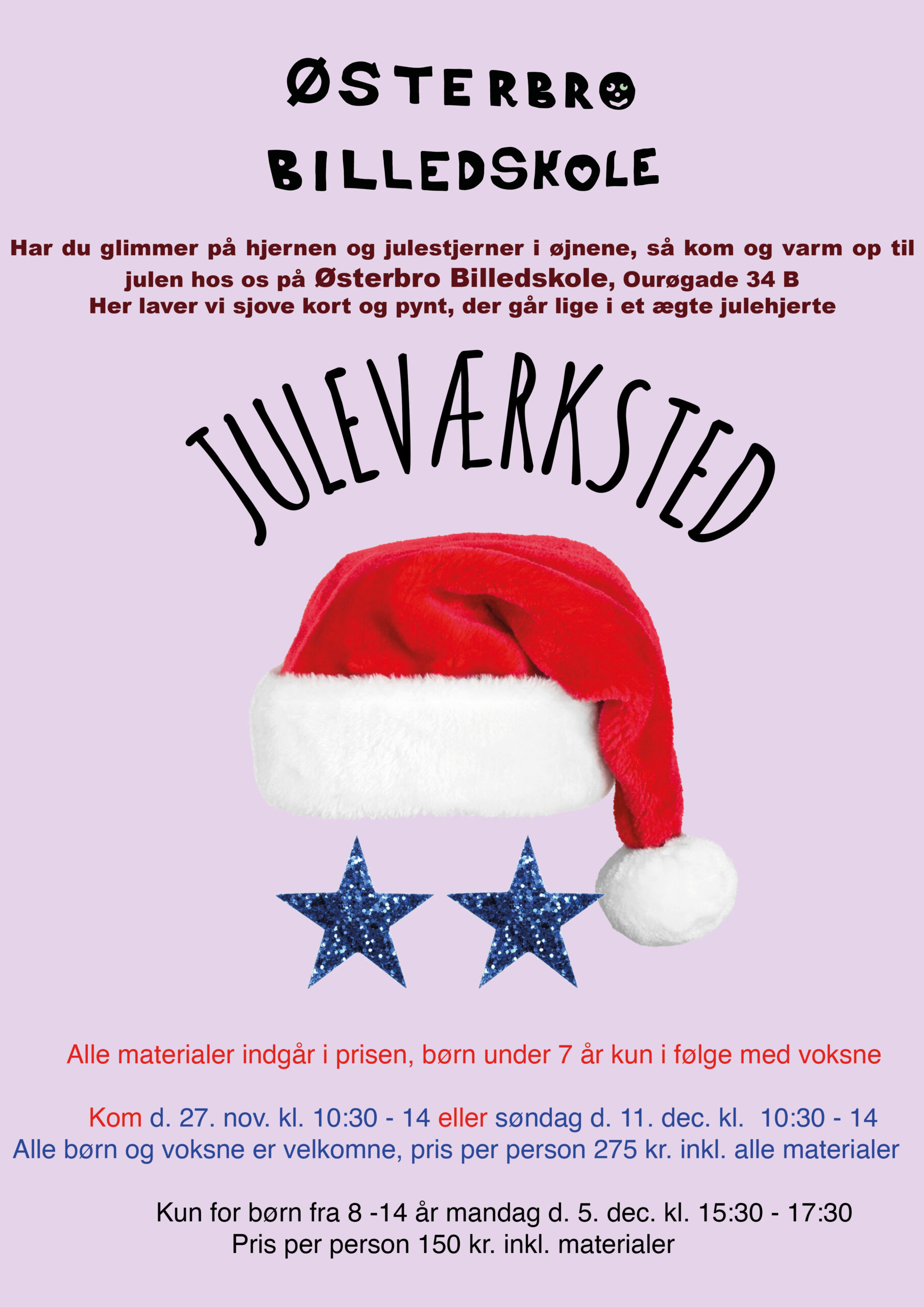 Reservere mærkelig Jeg mistede min vej jule plakat - Østerbro Billedskole